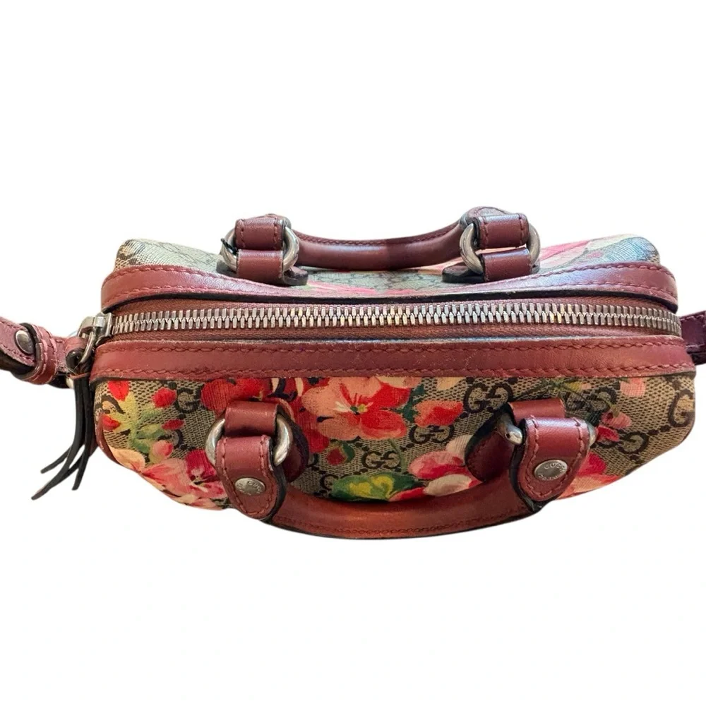 Gucci GG Blooms Mini Boston Bag – Top Handle – Authentic - Picture 2 of 10